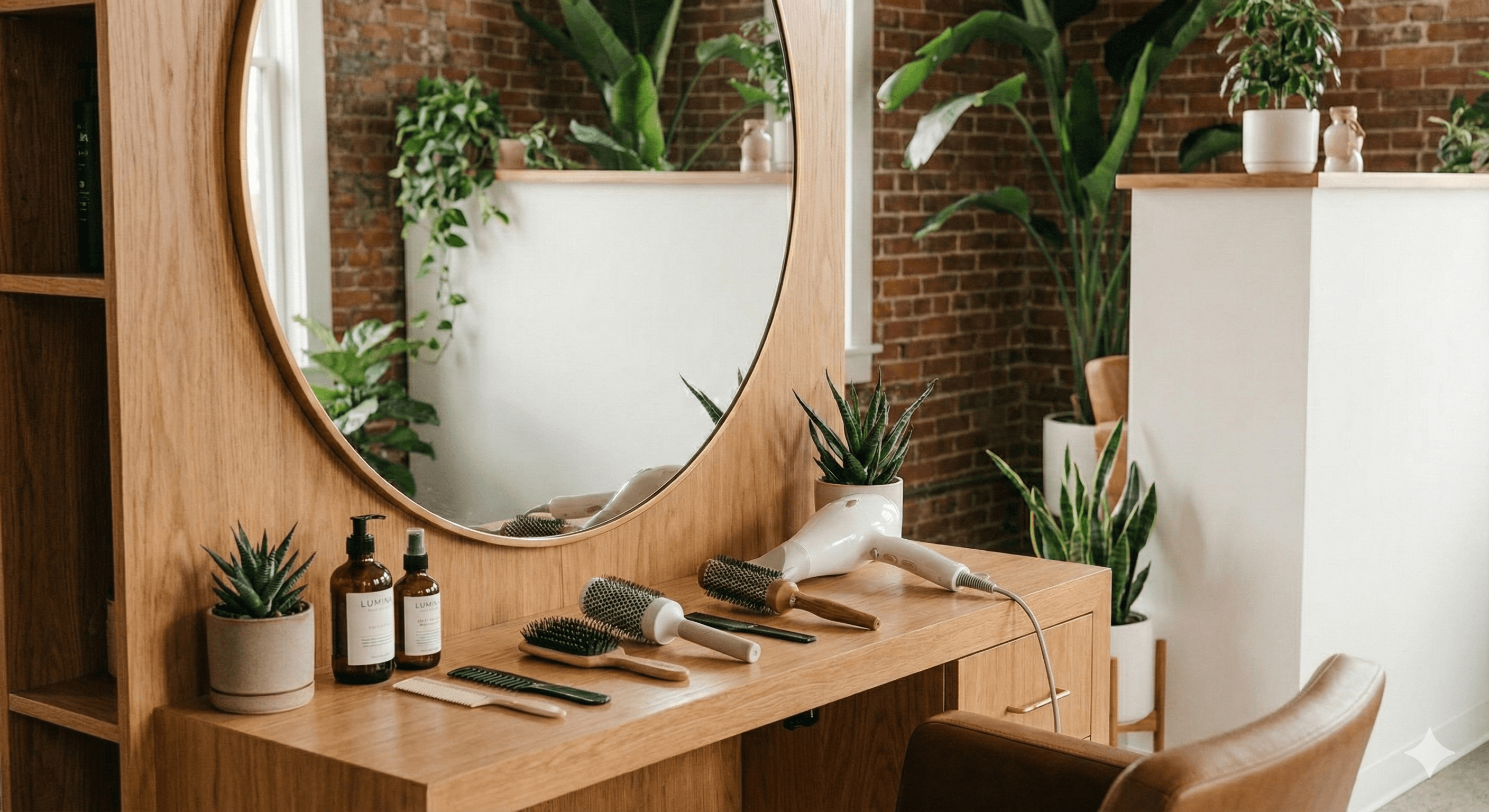 LUMINA HAIR STUDIO スタイリングステーション